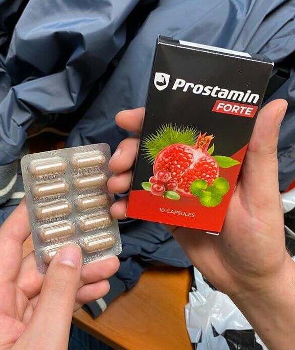 Prostamin Forte capsules in blister