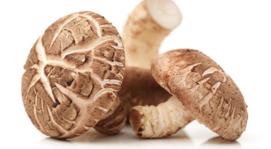 Shiitake mushrooms are part of Prostamin Forte