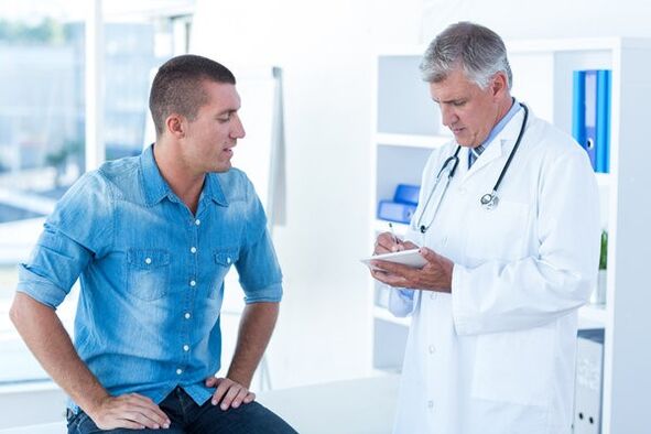 See a doctor for chronic prostatitis
